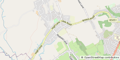 Map of Stoke-on-Trent