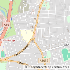 Map of Middlesbrough
