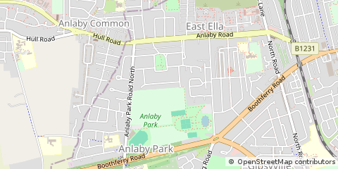 Map of Hull