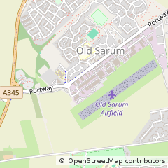 Map of Salisbury, Wilts