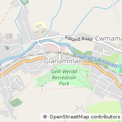 Map of Ammanford