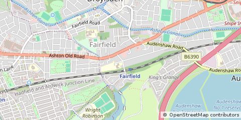 Map of Manchester