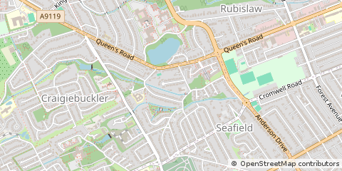 Map of Aberdeen