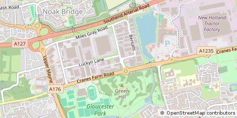 Map of Basildon