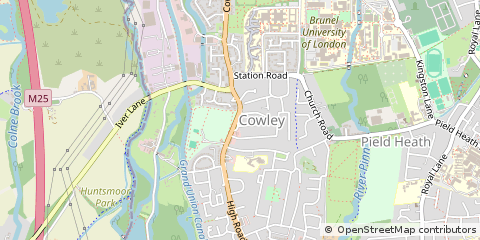Map of Cowley