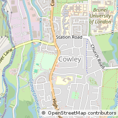 Map of Cowley