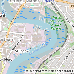 Map of Southampton, Hampshire