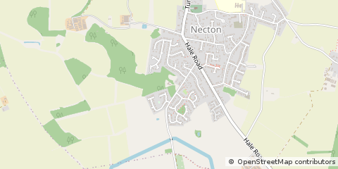 Map of Swaffham, Norfolk