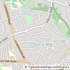 Map of Harborne, Birmingham