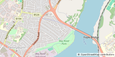 Map of Derry
