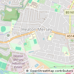 Map of Stockport, Cheshire