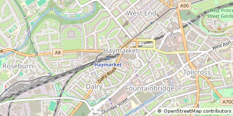 Map of Edinburgh