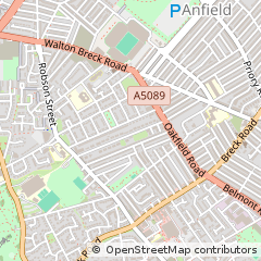 Map of Liverpool