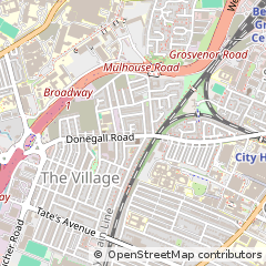Map of Belfast