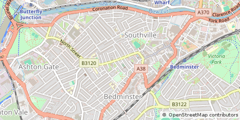 Map of Bristol