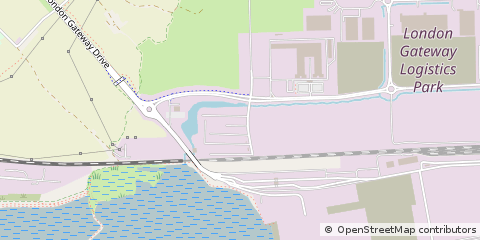 Map of Stanford-LE-Hope, Essex