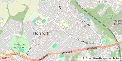 Map of Leeds