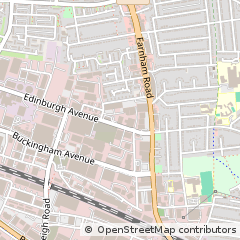 Map of Slough, Berkshire