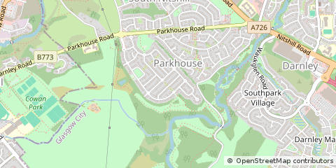 Map of Glasgow
