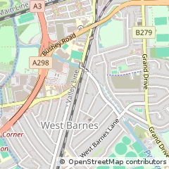 Map of Surrey
