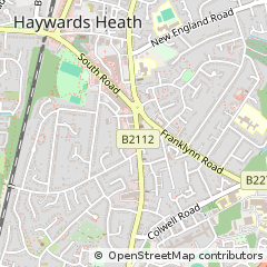 Map of Haywards Heath