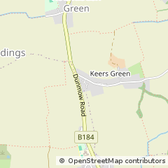 Map of Dunmow, Essexp