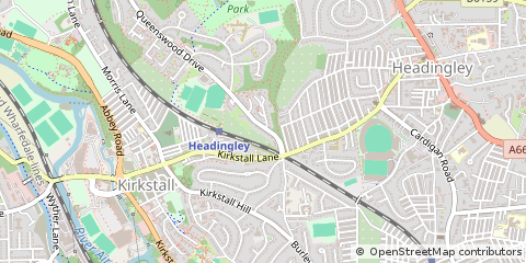 Map of Leeds