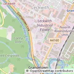 Map of Cardiff