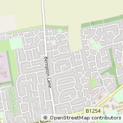 Map of Bridlington, North Humberside