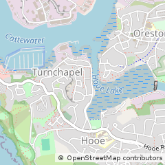 Map of Plymouth, Devon