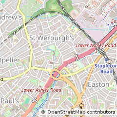 Map of Bristol