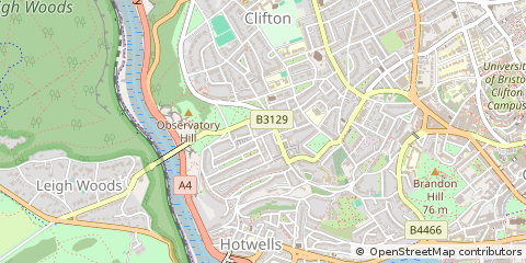 Map of Bristol