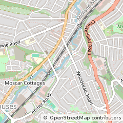 Map of Sheffield, S1 4PF