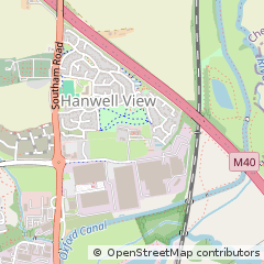 Map of Banbury, Oxfordshire