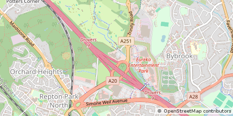 Map of Billericay