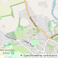 Map of Ripon, North Yorkshire