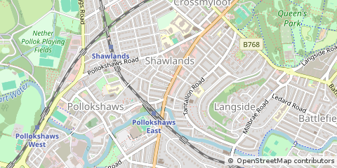 Map of Glasgow