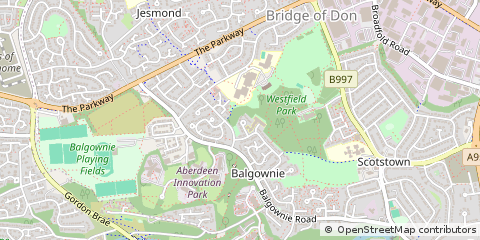 Map of Aberdeen