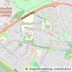 Map of Leicester