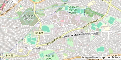 Map of Bristol