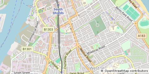 Map of Tyne & Wear