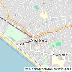 Map of Seaford, East Sussex