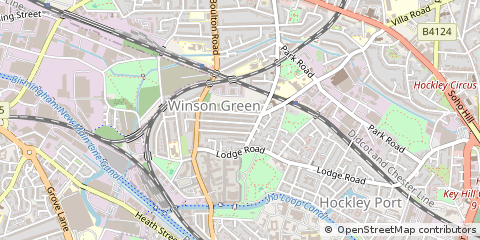 Map of Birmingham