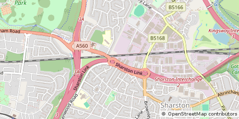 Map of Manchester