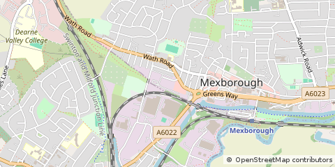 Map of Mexborough