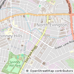 Map of Leicester, Leicestershire