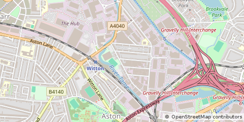 Map of Birmingham