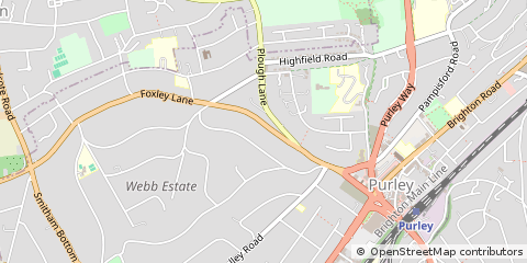 Map of Purley