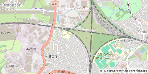 Map of Bristol