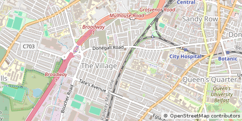 Map of Belfast